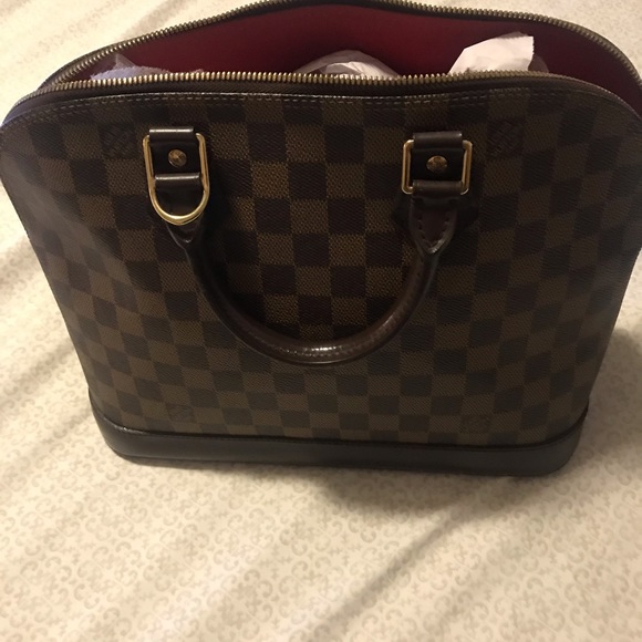 Lv purses Demier Ebene Alma PM with dust bag no box - Picture 2 of 9